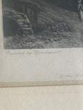 “The Mill” Antique Rembrandt van Rijn Mezzotint Charles Turner 1823 WB Drake