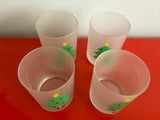 KATJA Christmas Glasses Set Of 4 Retro 80s 90s Graphic Memphis Design Postmodern