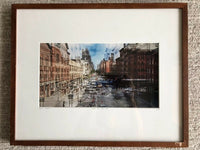 LAURENT DEQUICK Fine Art Photograph Abstraction "From The High Line" NYC Framed