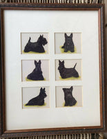 Terriers Dogs Melanie Phillips Framed Imperial Publishing Complete Set FRAMED