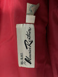 Vintage BILL BLASS Maurice Rentner Plaid Wool Jacket sz 8 ILGWU 60s 70s Retro
