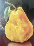 Surrealist Fruit Prints Apple Pear Hyperrealism NEL CARY Vintage 60s Retro Art