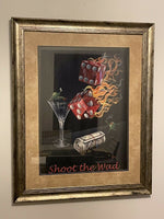 Michael Godard 33” x 41” Framed Fine Art Print “Shoot The Wad” 2004