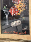 Michael Godard 33” x 41” Framed Fine Art Print “Shoot The Wad” 2004