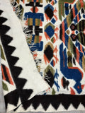 Vintage Tribal Wool Rug Kilim ESTATE FIND Geometric Birds Pictorial 5’ x 7.5’