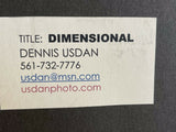 Contemporary Abstract Minimalist Fine Art Photograph Geometric Signed USDAN