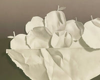 Yrjo Edelmann 1970s Hyperrealism Postmodern Lithograph Paper Apples 2D/3D YRJÖ