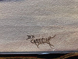 Painting COWBOY BOOTS Original Arizona Carnright Western 29 x 29