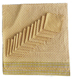 April Cornell Tablecloth 60” x 120” Napkins (12) Yellow Multi Boho Cottage India