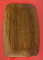 Early Dansk IHQ Teak Wood Tray Platter Cheese Serving Board MCM Jens Quistgaard