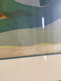 FESTIVE FISH by Rita Kaye Fine Art Ltd Ed Lithograph Framed Tropical Beach Decor
