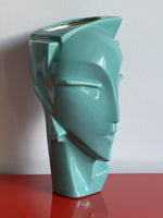 Lindsey Balkweill Style ART DECO Head Vase 80s MOD Memphis Postmodern NEW WAVE