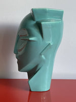 Lindsey Balkweill Style ART DECO Head Vase 80s MOD Memphis Postmodern NEW WAVE