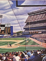 New York Mets Shea Stadium Matinee Photorealistic Limited Edition Lithograph NYC